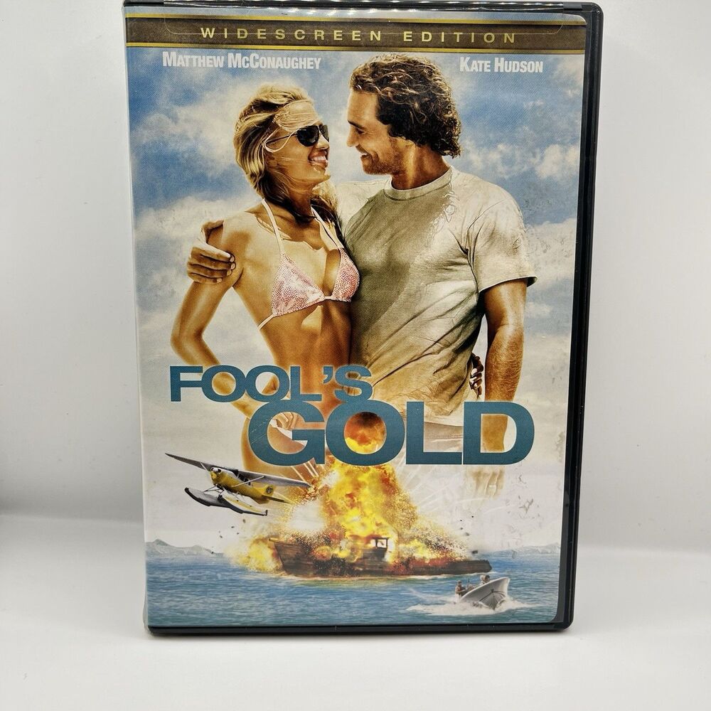 Fools Gold Movie Dvd Wide Screen Kate Hudson Movie Dvd
